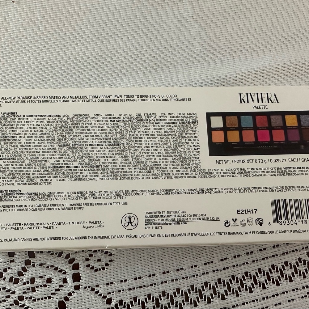 Anastasia Riviera Palette - Picture 5 of 5